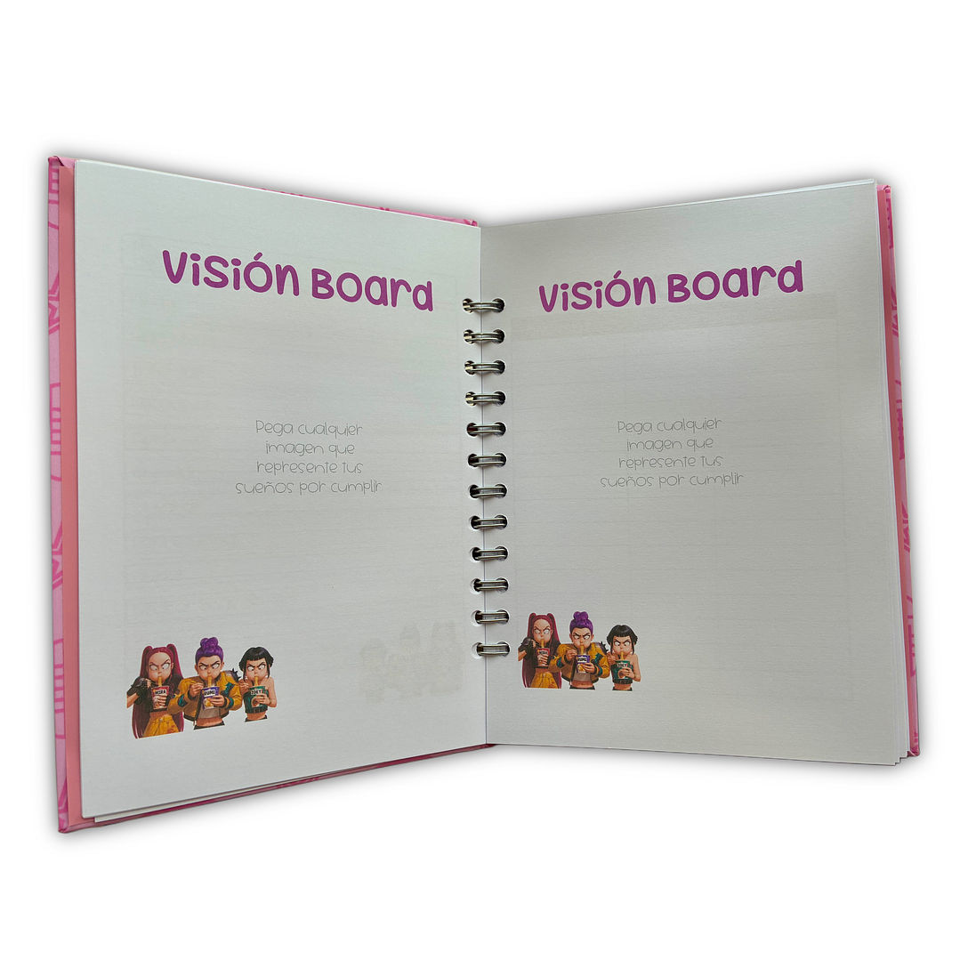 Agenda 2026 Guerreras K-Pop Glitter 10