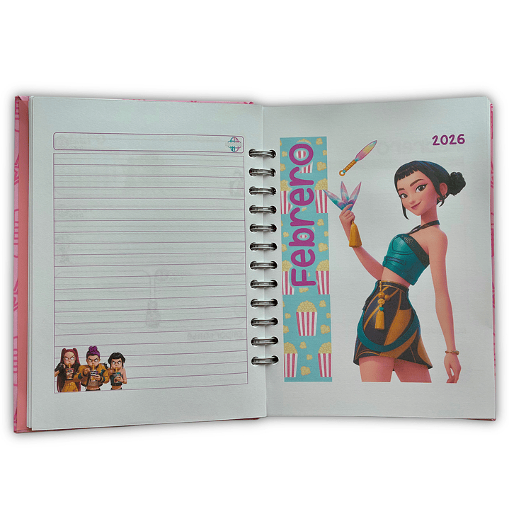 Agenda 2026 Saja Boys Glitter 11