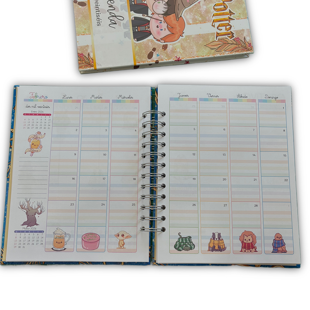 Agenda 2026 inspirada en Harry Potter 5