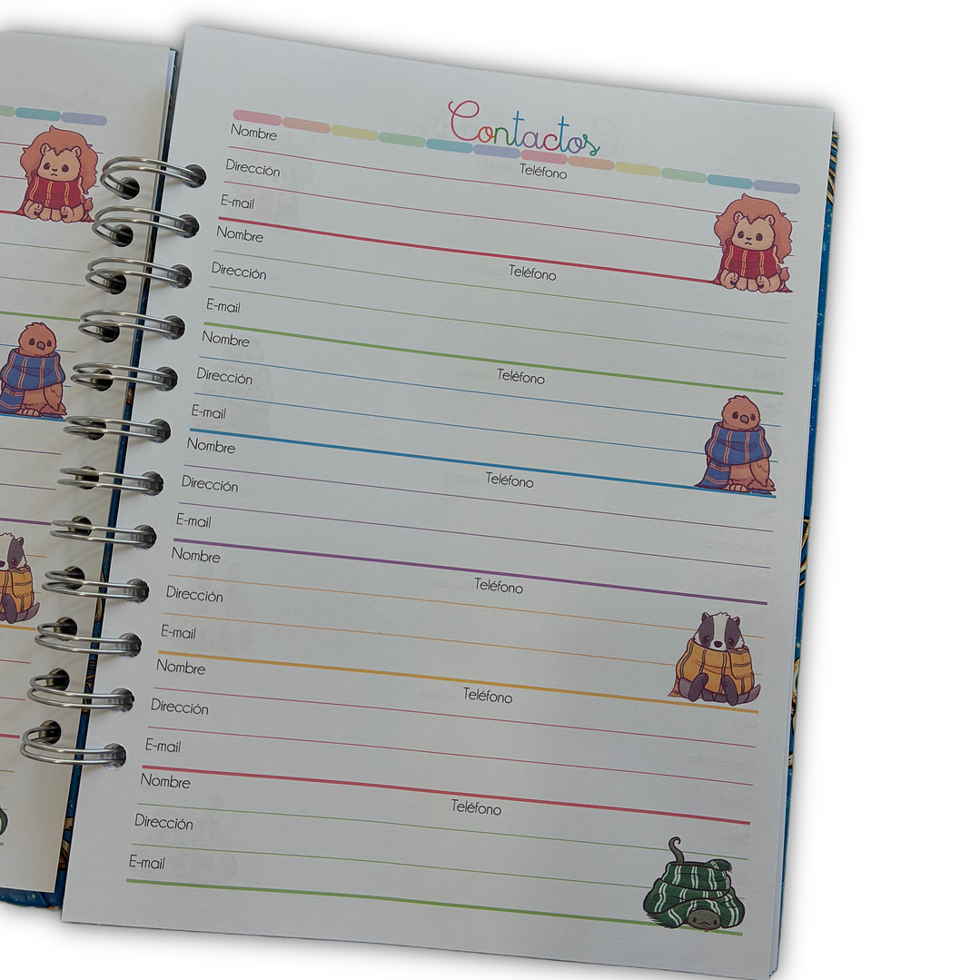 Agenda 2026 inspirada en Harry Potter 6