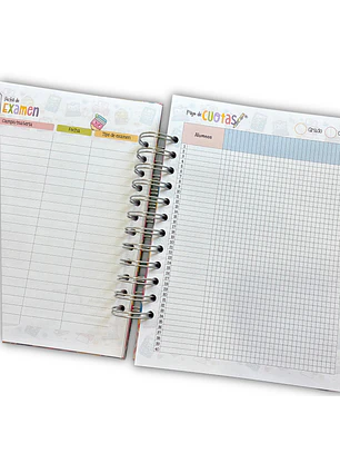 Planner Docente 2026 Educadora y Primaria 