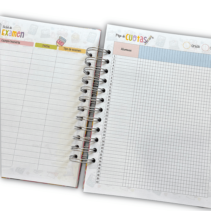 Planner Docente 2026 Educadora y Primaria  2