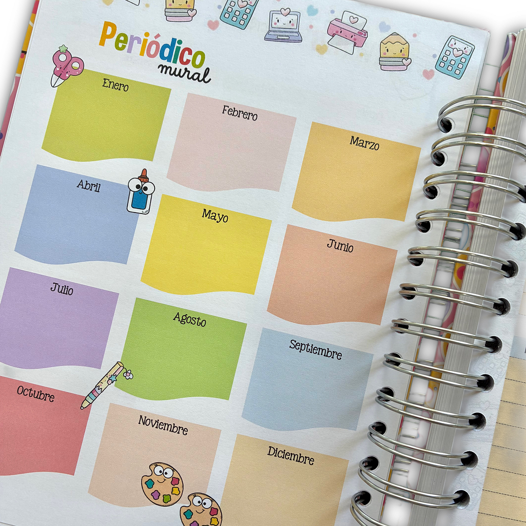 Planner Docente 2026 Educadora y Primaria  6