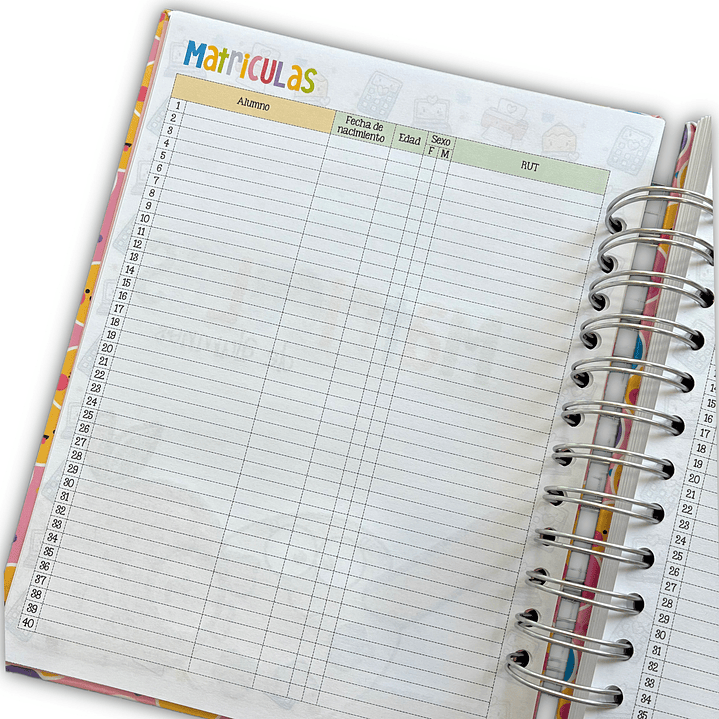 Planner Docente 2026 Educadora y Primaria  9