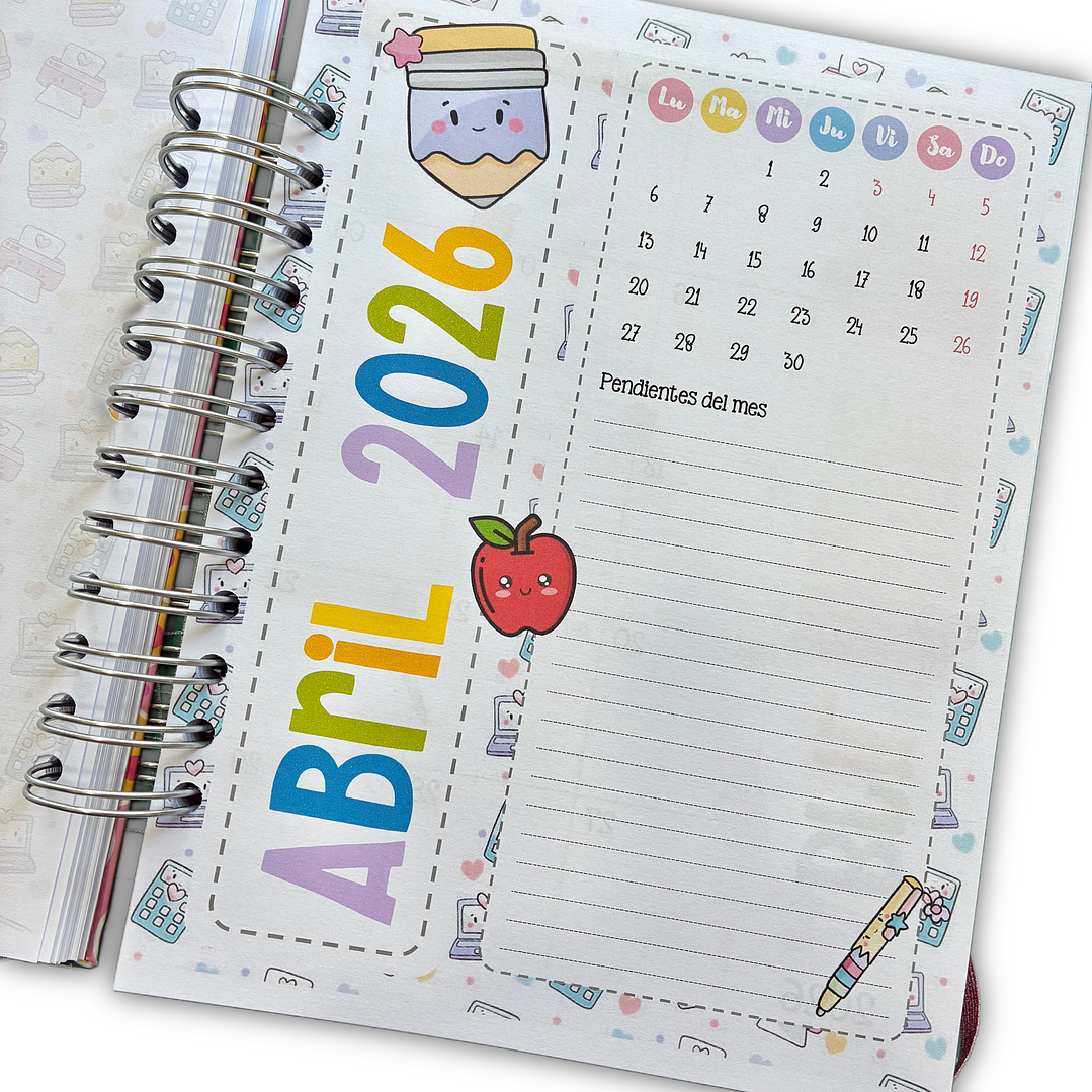 Planner Docente 2026 Educadora y Primaria  11