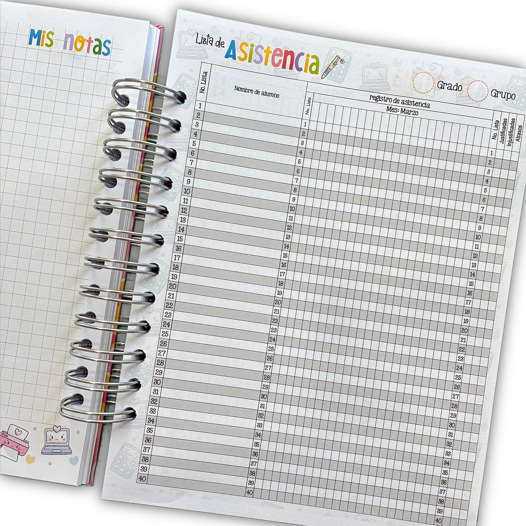 Planner Docente 2026 Educadora y Primaria  14