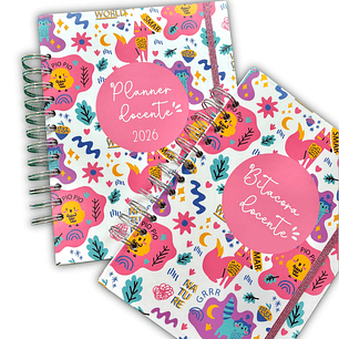 Pack Docente Educadora - Primaria (Planner + Bitácora)