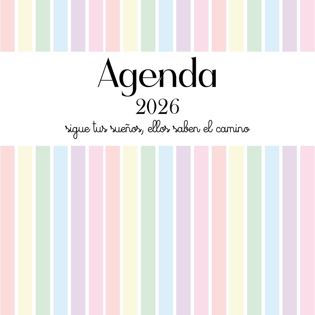 Agenda Diaria Arcoíris 2026 (Modelo 02) 8