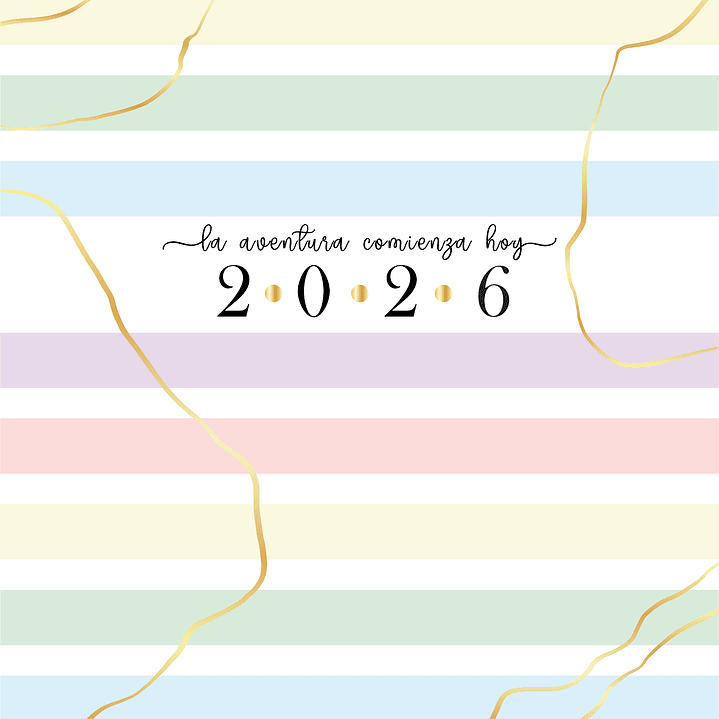 Agenda Diaria Arcoíris 2026 (Modelo 02) 17