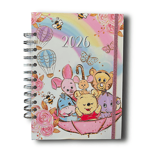 Agenda 2026 inspirada en Baby Winnie The Pooh