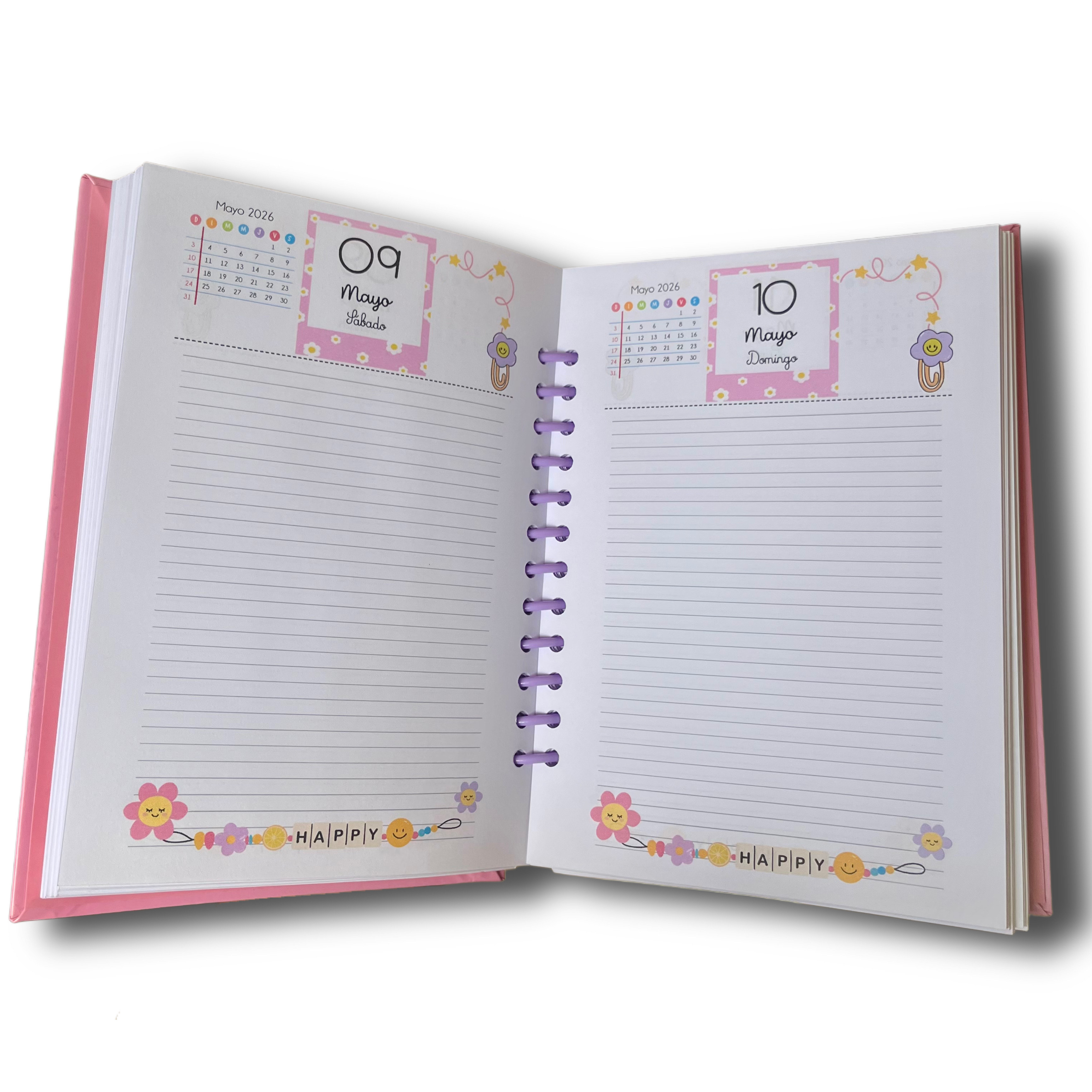 Agendas Diarias 2026 (un dia por página) <3