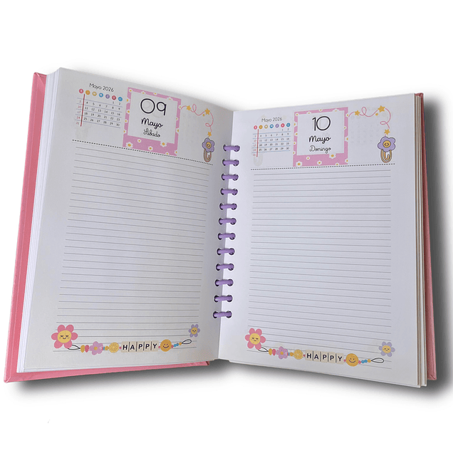Agendas Diarias 2026 (un dia por página) <3