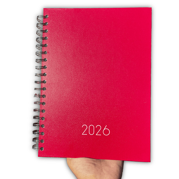 Planner 2026 Hombre 2 días por página (25x18cms) 4