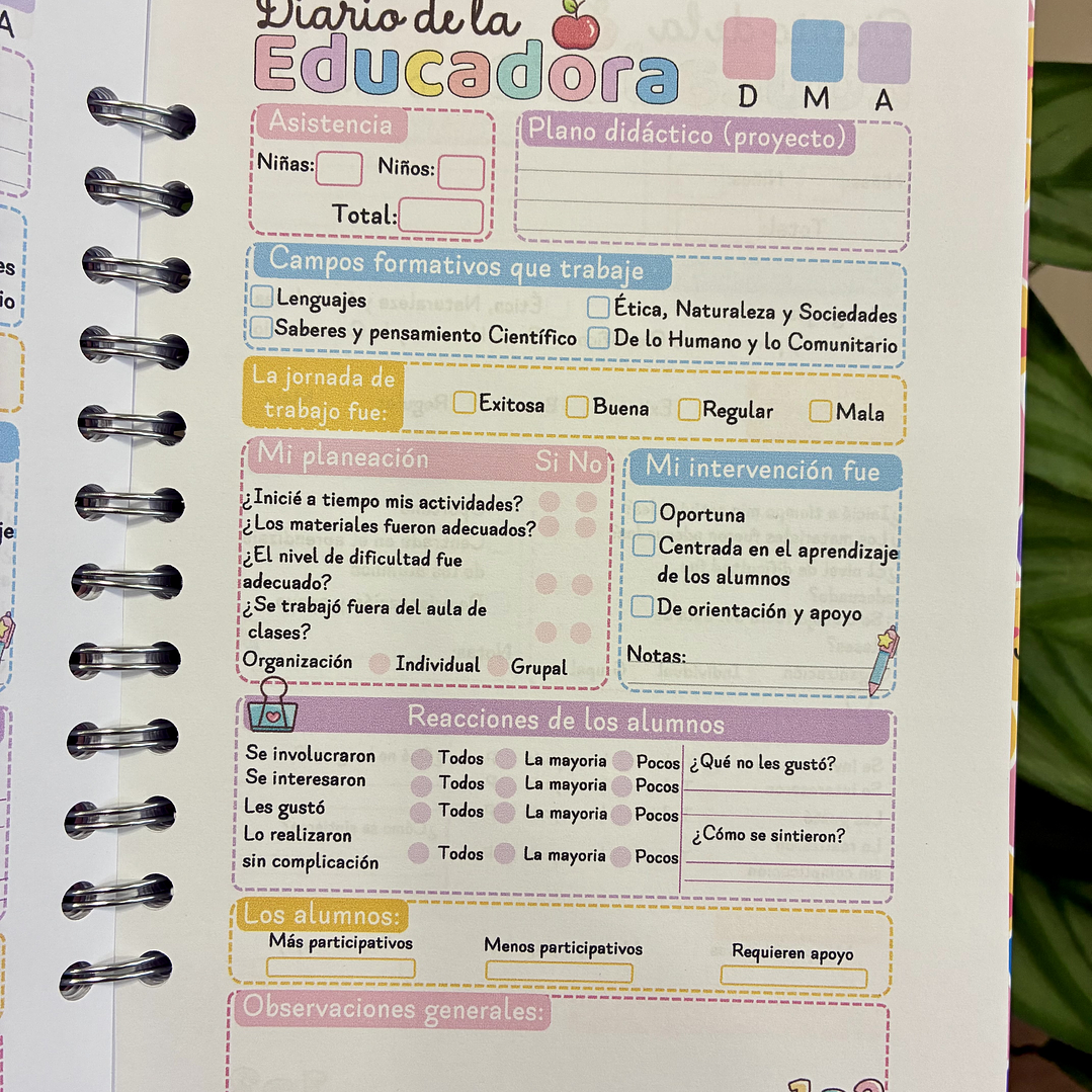 SALE Bitácora docente smile 2