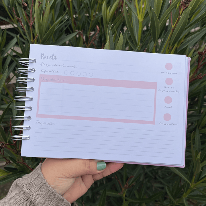 Recetario 200 recetas (Horizontal) 5