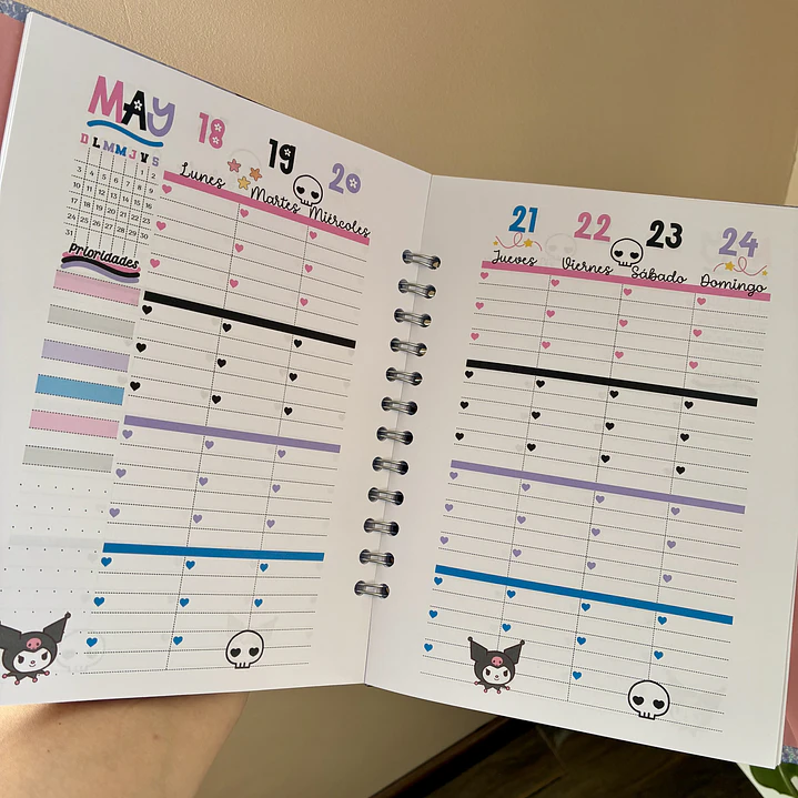 SALE Planner Kuromi 2026 2