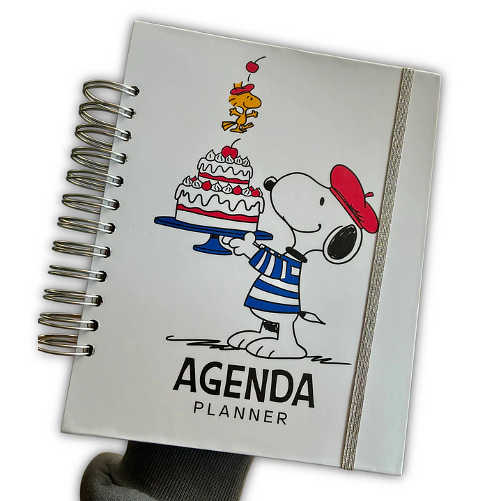 Planner Snoopy - 10 meses (Sin fecha)  1