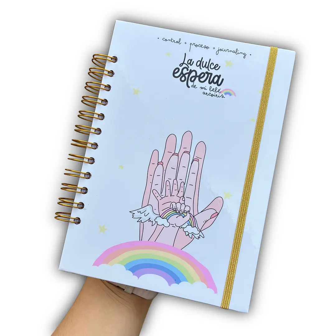 Agenda Embarazo - Bebé arcoíris  1