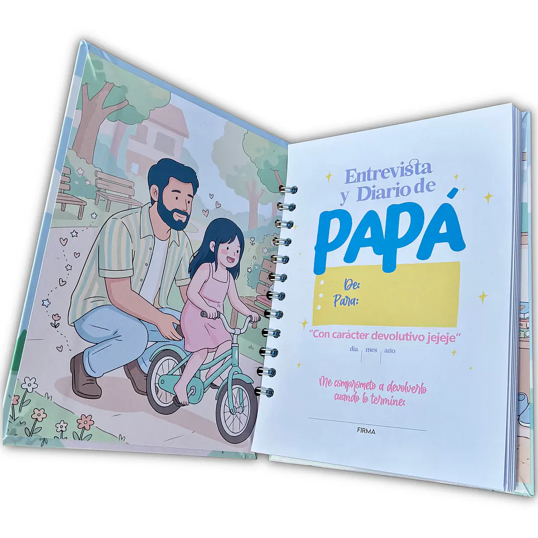 Diario a papá ( versión niña)  4