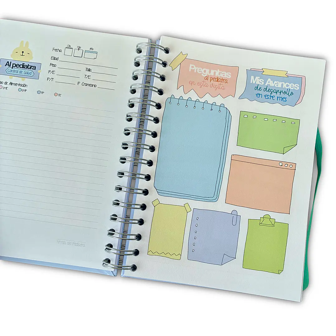 Carnet Pediátrico + Libro de recuerdos Niño 7