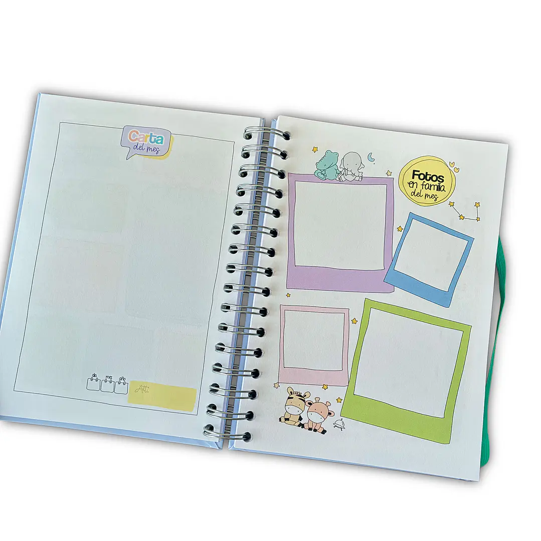 Carnet Pediátrico + Libro de recuerdos Niño 8