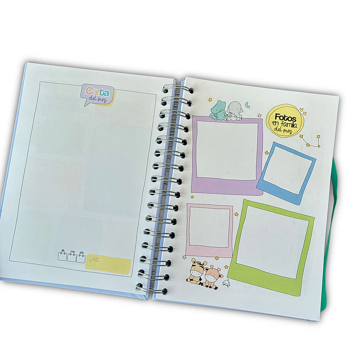 Carnet Pediátrico + Libro de recuerdos Niño 8