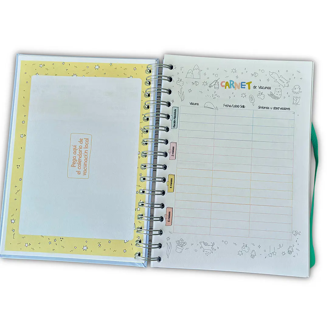 Carnet Pediátrico + Libro de recuerdos Niño 4
