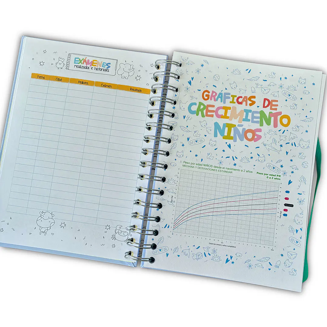 Carnet Pediátrico + Libro de recuerdos Niño 5