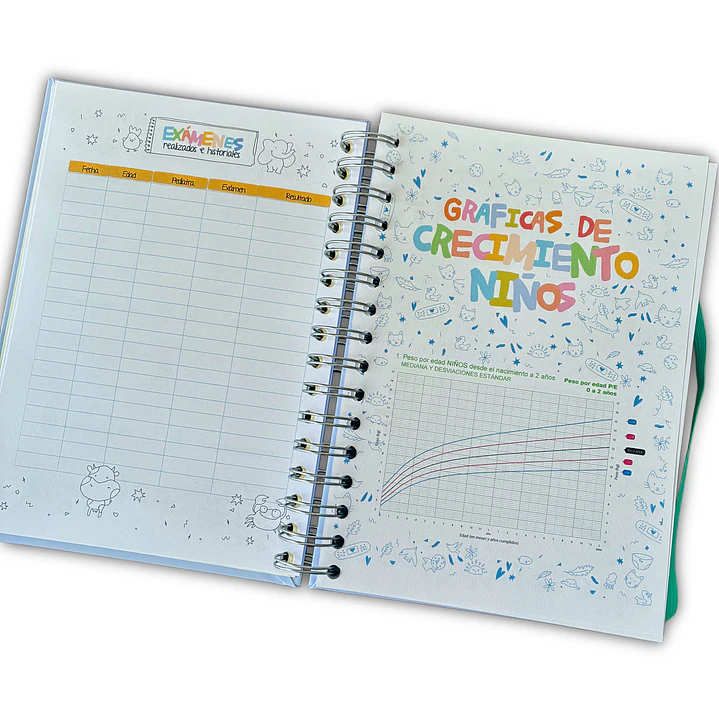 Carnet Pediátrico + Libro de recuerdos Niño 5