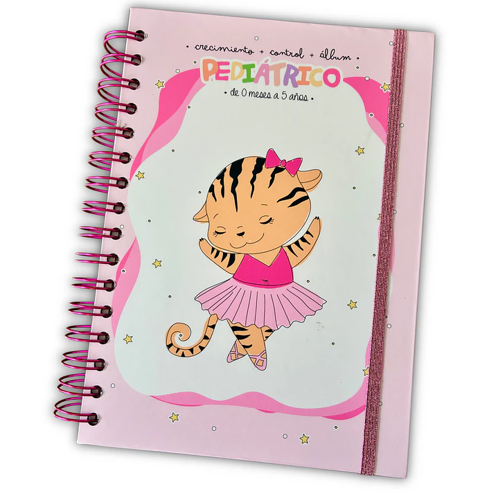 Carnet Pediátrico + Libro de recuerdos Niña 1