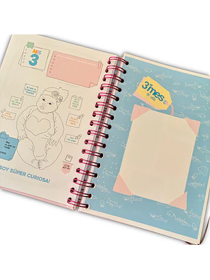 Carnet Pediátrico + Libro de recuerdos Niña