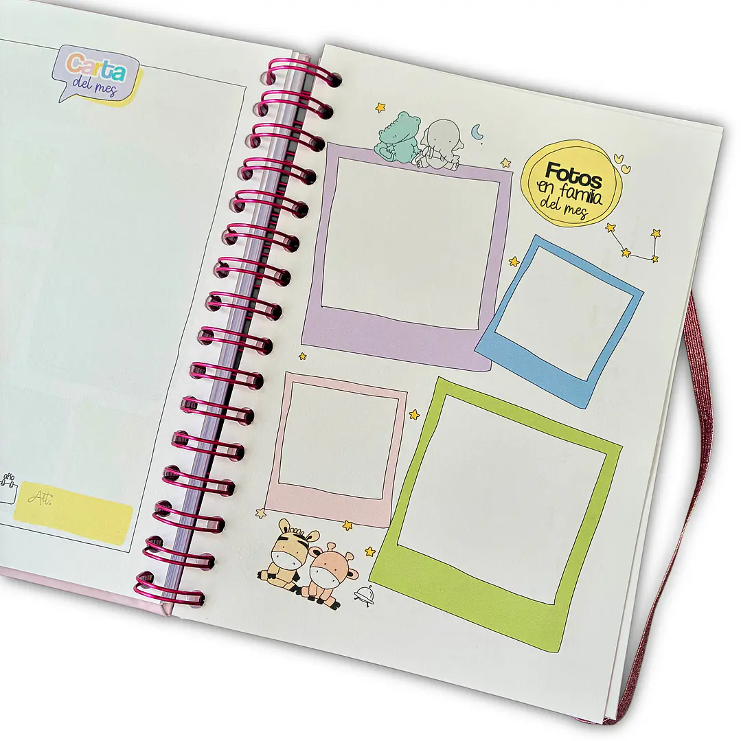 Carnet Pediátrico + Libro de recuerdos Niña 8