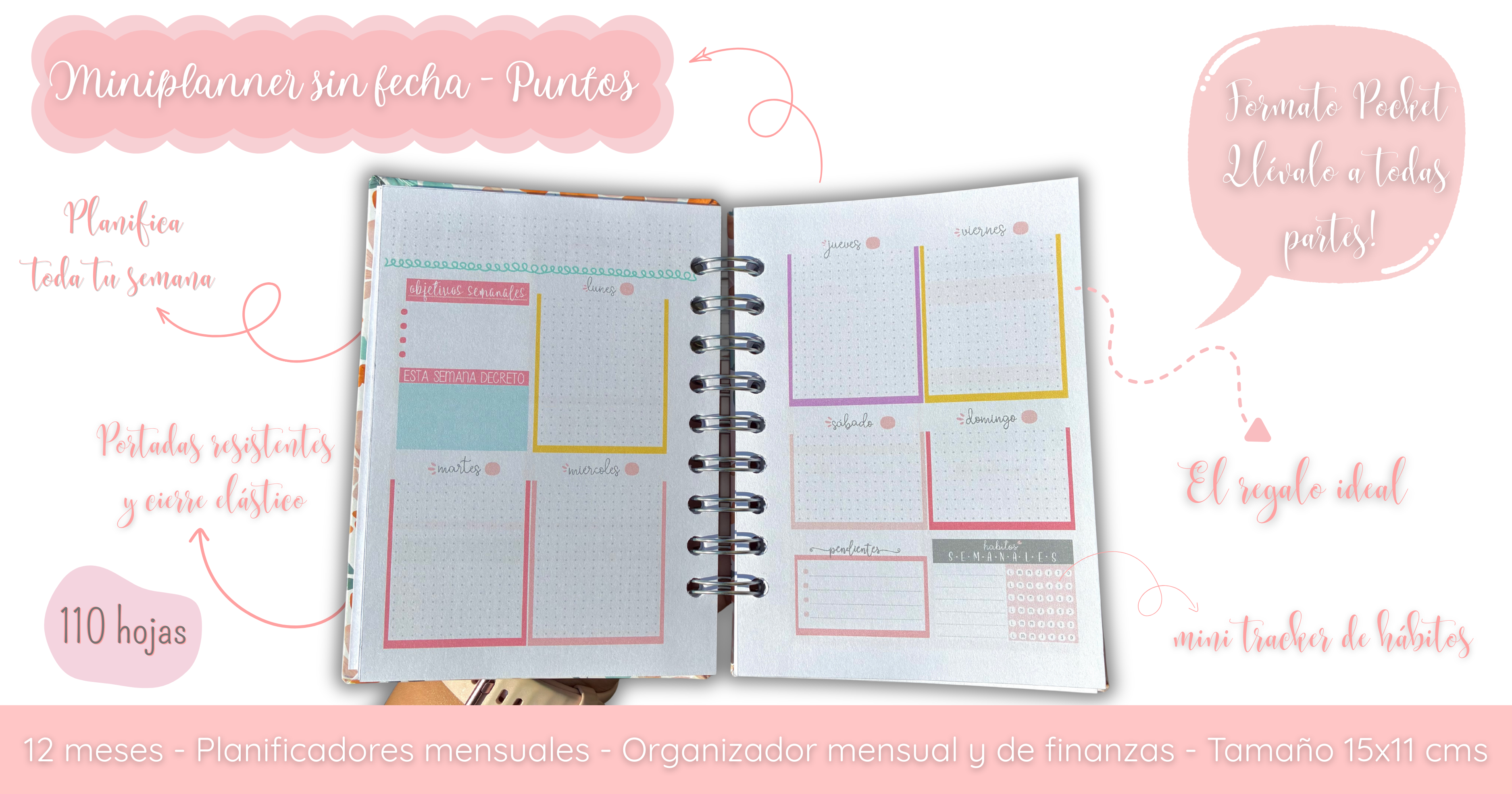 Miniplanner Sin fecha Puntos