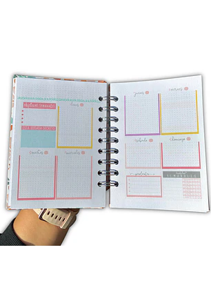 Miniplanner sin fecha - Estilo Puntos - Animal print 