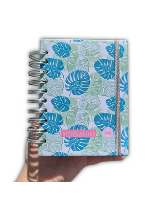 Miniplanner sin fecha - Estilo Puntos - Monstera