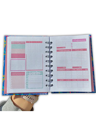 Miniplanner sin fecha - Edición líneas - Estelar rosado 