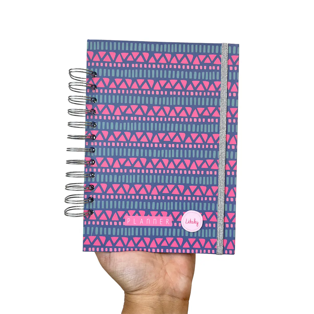Planner sin fecha - Étnico - Estilo Puntos  1