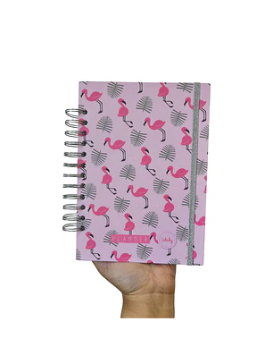 Planner sin fecha - Flamenco - Estilo líneas 