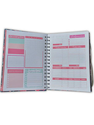 Planner sin fecha - Cactus - Líneas 