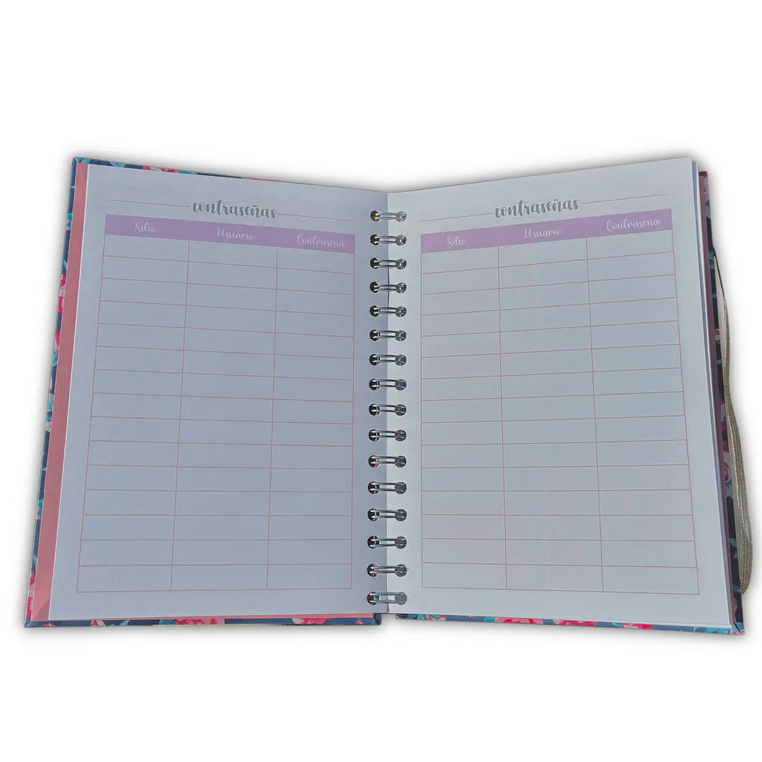 Planner sin fecha - Animal Print - Líneas 8