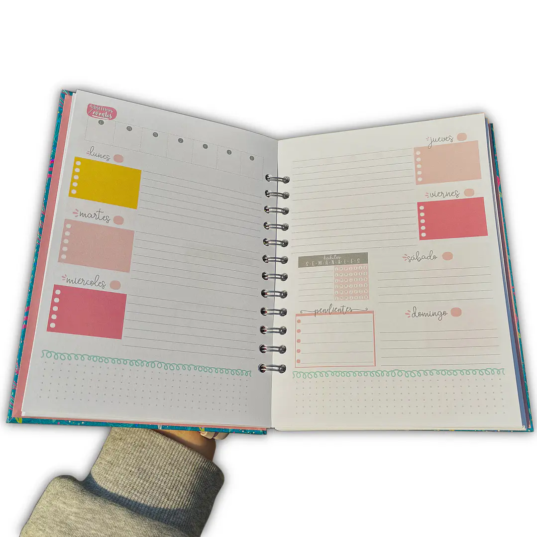 Planner sin fecha - Animal Print - Líneas 2