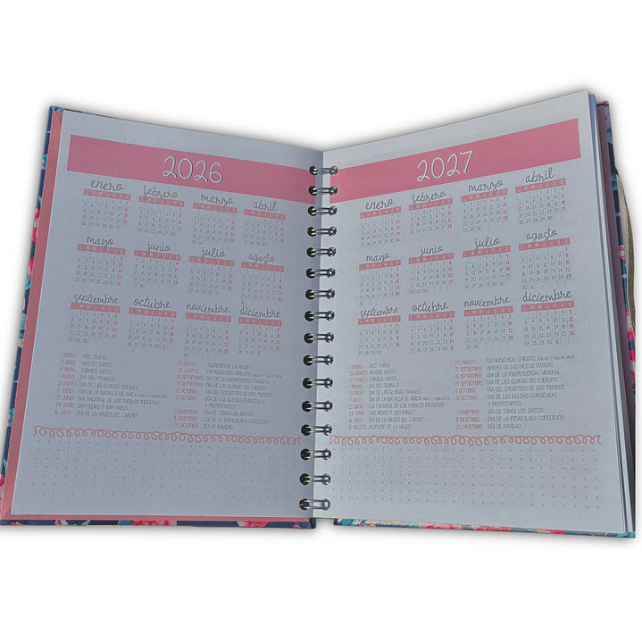 Planner sin fecha - Animal Print - Líneas 6