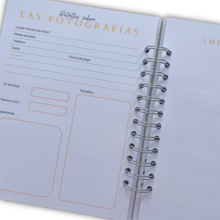 Planner de bodas Novios 5