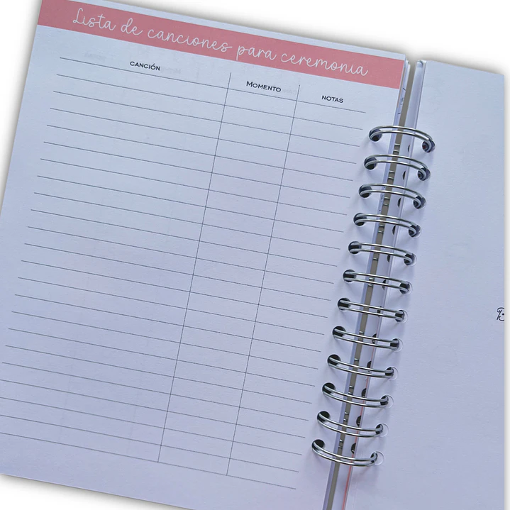 Planner de bodas Novios 9