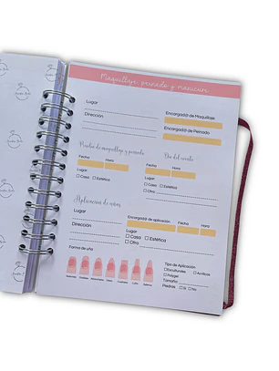 Planner de bodas Novios