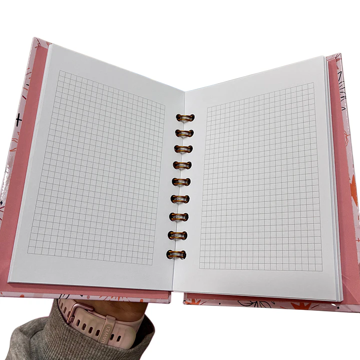 Cuaderno mini cuadriculado  100 hojas 2