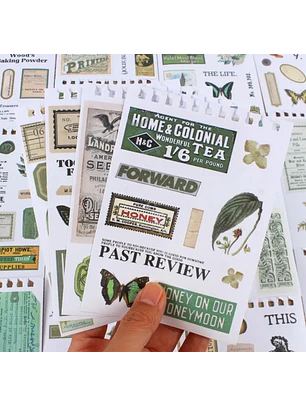 Libro de sticker scrapbook 50 hojas 