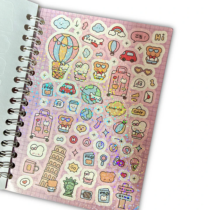 1000 stickers kawaii  5