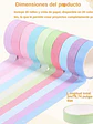 Washi tape 20 rollos tonos pastel - Miniatura 3
