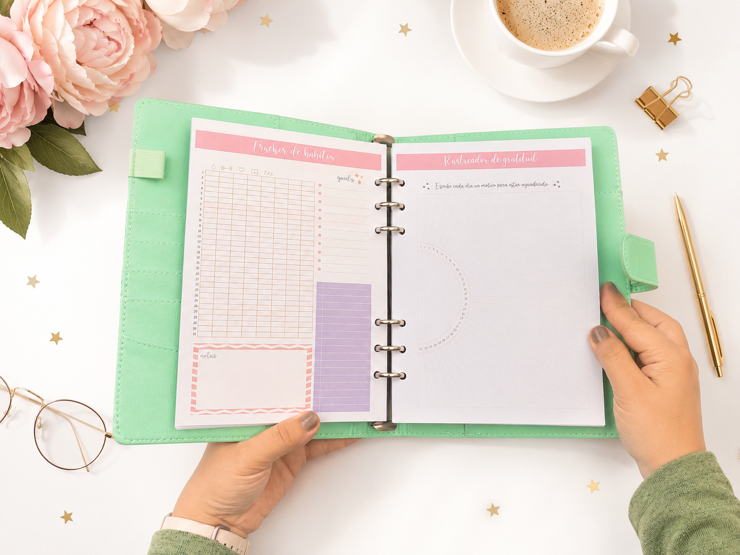 Binder planner eterno 12 meses  1